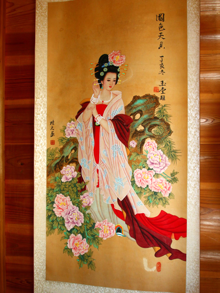 【模写】【伝来】f8111〈楊暁〇〉額装「若モノ 猫」中国画 太田記念美術館 Ota Memorial Museum of Art on X